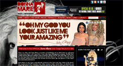 Desktop Screenshot of donnamarie.net